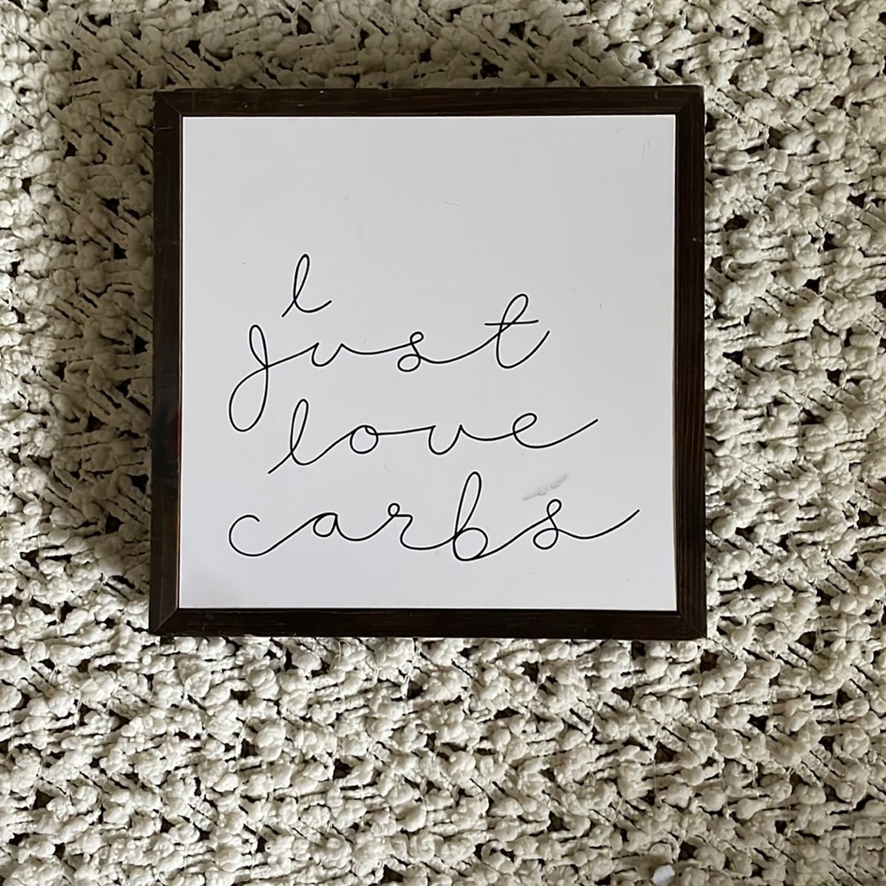 🥖 “I Just Love Carbs” Kitchen Decor 🥖